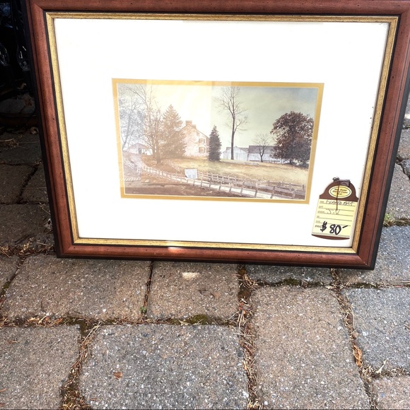 Wall Art Floor Display Farm Scene 22 X 18 Poshmark